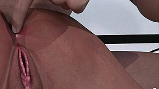 milf gets ass fingered in waterworld cartoon 😈