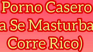 Porno casero flaca se masturba y se corre rico