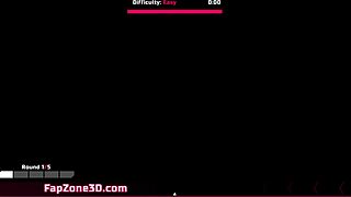 in cock hero, the 3d slut bends over for dick