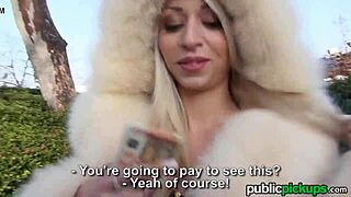 Chloe Lacourt Picked Up for Public Hardcore Action