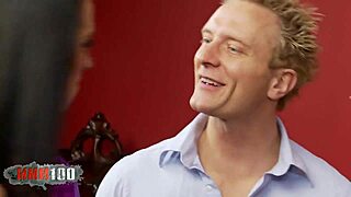 sexy brunette in hot lingerie deeply fucked