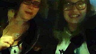 Lovely Ladies Pose on Beach