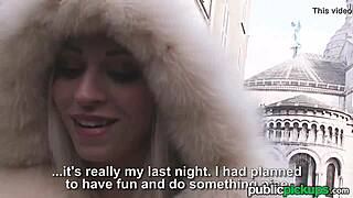 Chloe Lacourt Picked Up for Public Hardcore Action