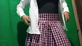 Ebony Student Seduces Professor with Homemade Porn of Big Tits and Juicy Vagina