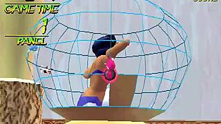 I love this risque dancing eyes puzzle game