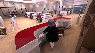 Conversational-Emoji Serika-san Exposes in Naked Coat Public Game! 😲