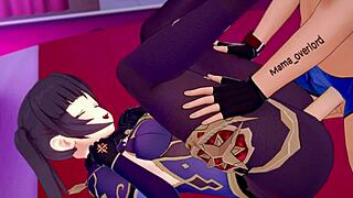 i wan mona to get fuckd in the genshin impact love hotel, uncensord