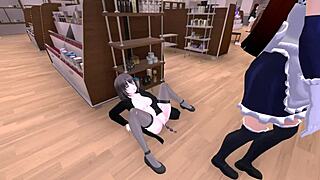 Conversational-Emoji Serika-san Exposes in Naked Coat Public Game! 😲