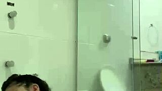 bia hot morena gets naughty with bathtub jet play?