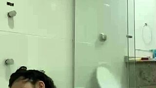 bia hot morena gets naughty with bathtub jet play?