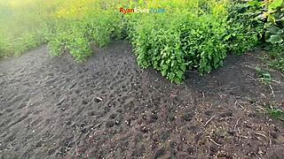 Masturbating under a bridge with wild abandon