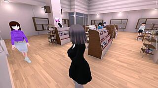 Conversational-Emoji Serika-san Exposes in Naked Coat Public Game! 😲