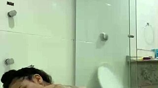 bia hot morena gets naughty with bathtub jet play?