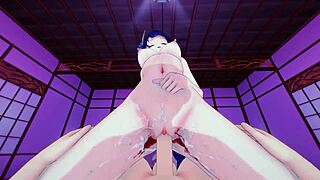 Shogun Raiden stars in this Genshin Impact hentai 3D uncensored adventure. So intense! 🔥