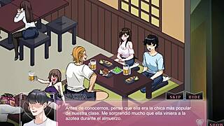 Hentai game ntraholic fucking his wife in the balcony and he dont care wife sucking my dick in front of his husband ►part 3◄