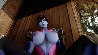 widowmaker blowjob and deepthroat overwatch sfm