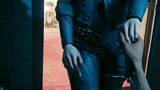 In Cyberpunk 2077, Songbird and Laguna Bend share an intense sex scene at ultra settings.