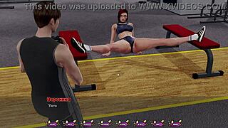 Pale Carnations Part 16 Unleashes Raw Anime Action at Gym