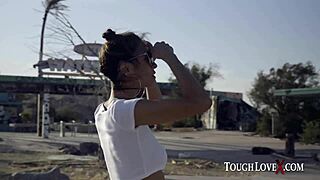 Damn! Toughlovex Latina Abby Brazil Banged Hard Outdoors!