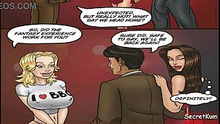 Vau! Prvič v swingers klubu z BBC tipom v divji nočni klubski fantaziji X Del 2!