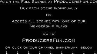 สาวยุโรปหน้าอกใหญ่ยอมจำนนต่อการดูดลึกอับอายและพันธนาการหยาบ