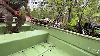 Eerste kampeertrip in de wilde natuur van Alaska.