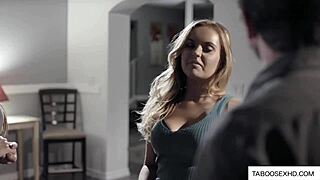 Nevlastná dcéra a nevlastná mama sa spoja, aby potešili nevlastného otca