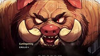 我能击败野猪守卫与猪公主在Hentai第5集进行蒸腾裸浴吗？