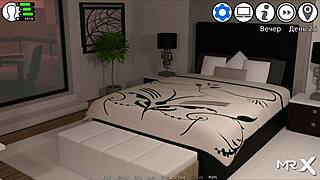 Je lui doigte le cul et j'ai une pipe dans une scène hentai anime