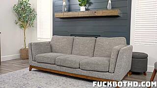 小さな18+ベロニカ・チャーチとジョシュア・ルイスがジョン・ホワイトとハードコアPOVで3塁打！