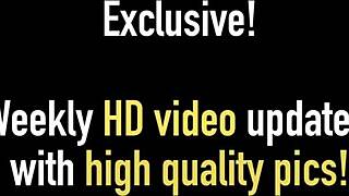 Queue française grasse Alex Legend pilonne la salope britannique Ava Dalush pieds