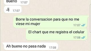 Kuuma videopuhelu Tinderin kyrvän kanssa toiminnassa