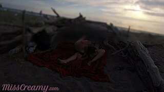 kone fanget i at stryge min pik på nøgen strand 😜