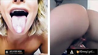 Cherie Deville lengter etter stedatters tette fitte i dampende kompilasjon