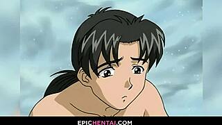 Hej, pozri tú sladkú tesnú pičku v hentai štýle šukanú a prstenu!