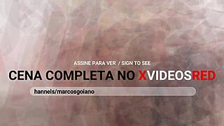 マルコス・ゴイアノがブルノホット25のデカ棒で喘ぎまくり！