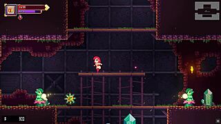 猩红少女Hentai游戏色情玩法第2集洞穴里的荣耀洞和扶她口交