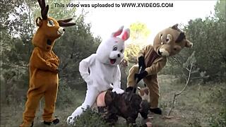 Yo, Bunny Nakal Liar di Cosplay Cumshot Seru! 🐰💦