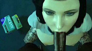 Elizabeth cobiça ação negra em hentai