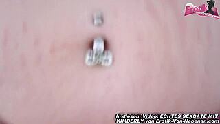 Tysk tjock tonåring med stora naturliga tuttar i POV-action