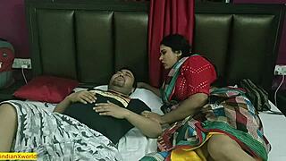 देसी पत्नी गिड़गिड़ाती है, 'कृपया मुझे जोर से चोदो और अभी गर्भवती कर दो!'