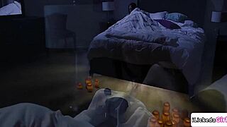 Hey, nak tengok remaja Latina 18+ tetek besar dicium dan facesat oleh babe kecil 18+?