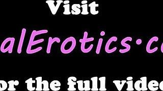 Jebanje riti elegantni evropski lepoti, ki dobi spermo na popolni rit