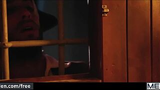 जॉनी रैपिड और डिएगो सैंस वाइल्ड गुदा सेक्स में