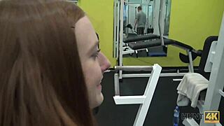 Fit 18+ kráska z gymu ojebáva bohatého chlapa za prachy