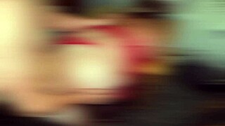 BBW Slut Banged Hard Over Kitchen Counter with Force