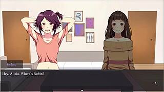 Aku main dress up shibari dan digelitik di game hentai BDSM episode 4, seru tapi intens!