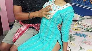 Casal indiano pego em foda hardcore com nokar e malkin