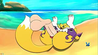 雷纳蒙全尼尔森动作在狂野动漫场景！