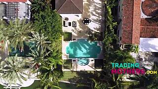 Så, styvson bytt för interracial kul med Olivia Jayy och Sophia Locker